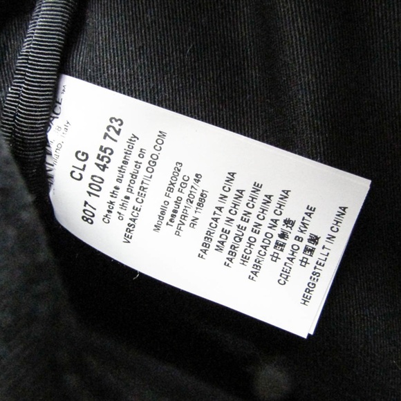 VERSACE Leather Backpack - Picture 14 of 14